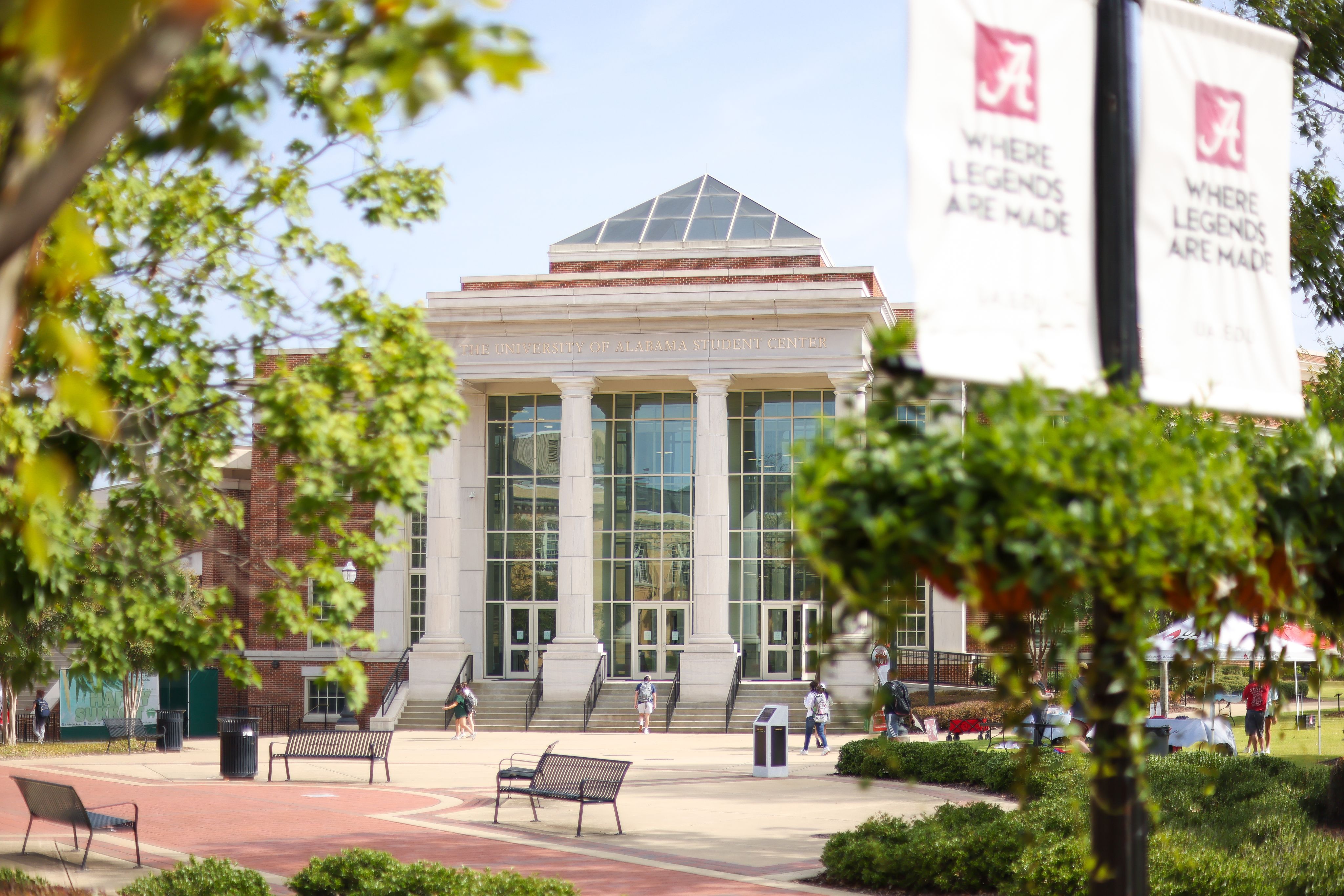 a photo of the student center