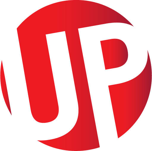 logo for university programs: the letters U-P