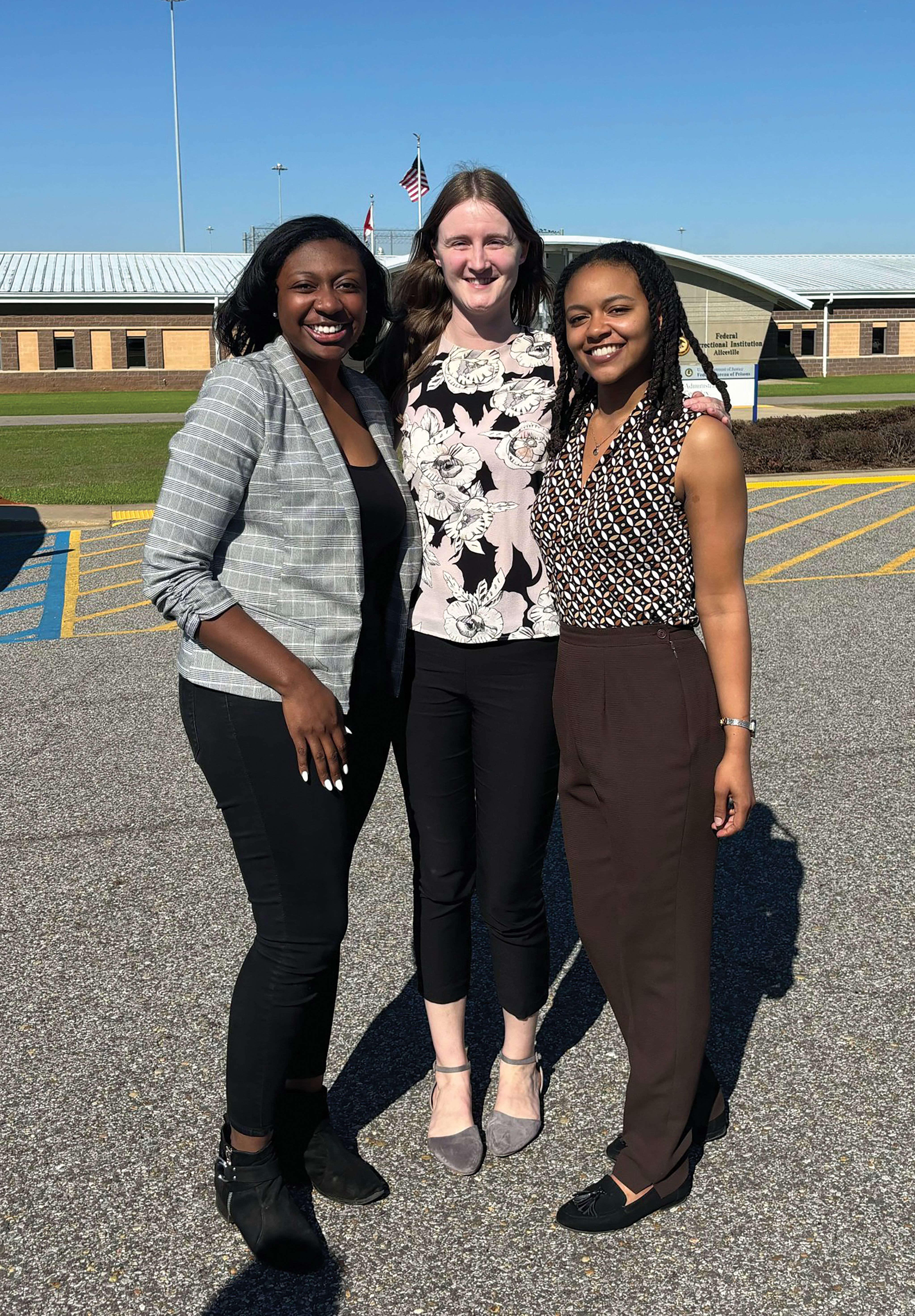 Aleah Brown, Virginia Willis, and Simone Hampton