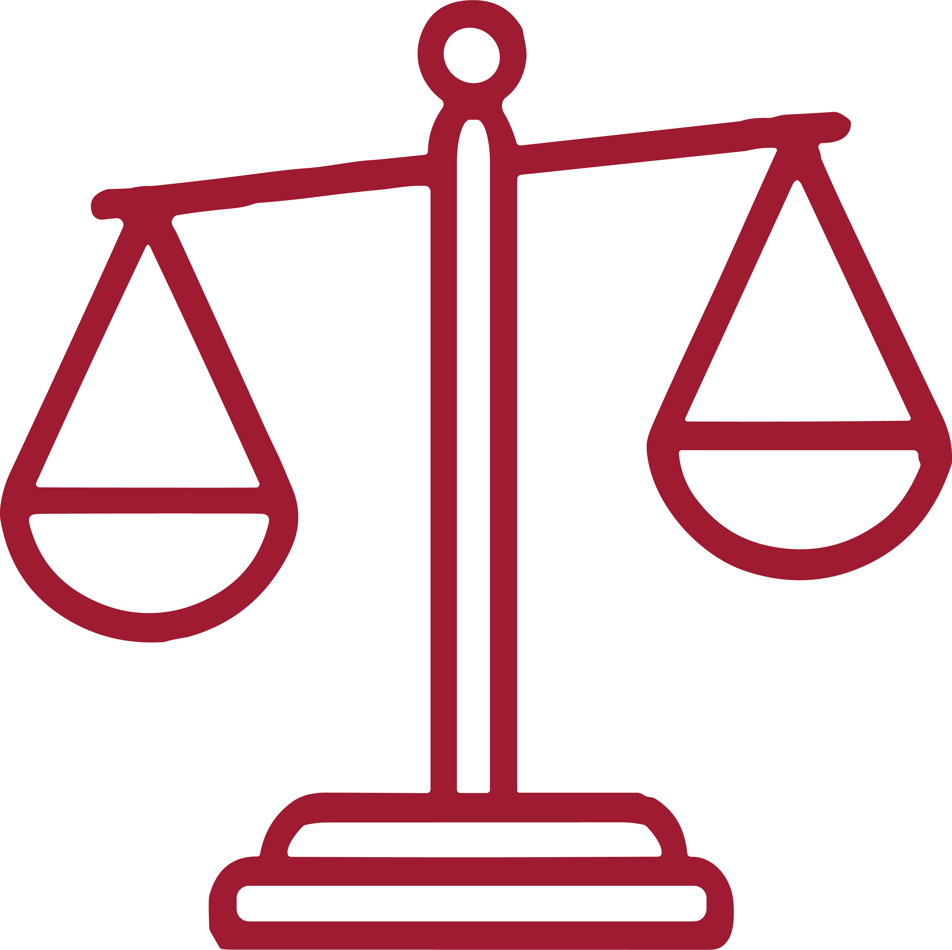 Outline of justice scales