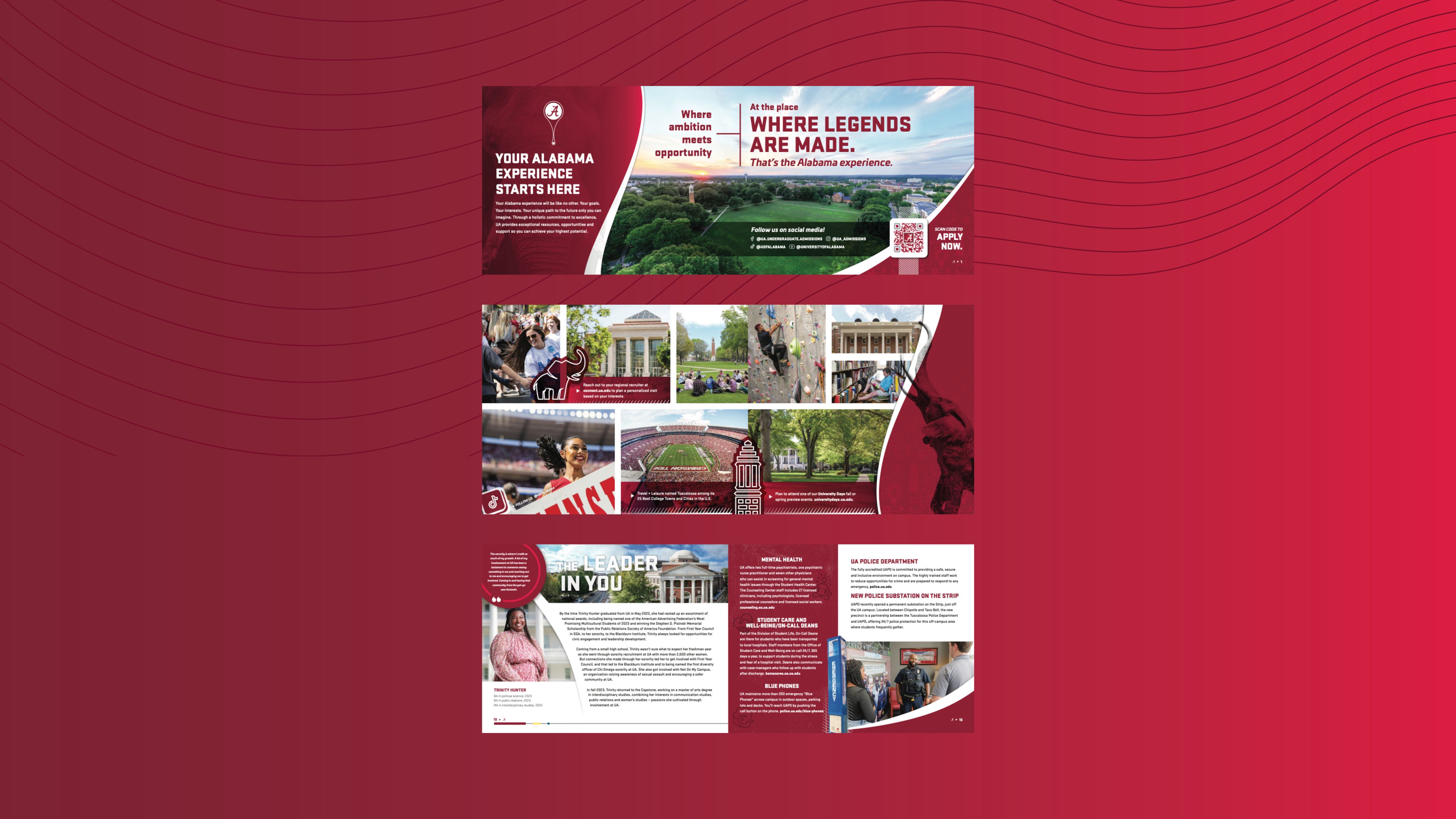 Where Legends Are Made campaign collage