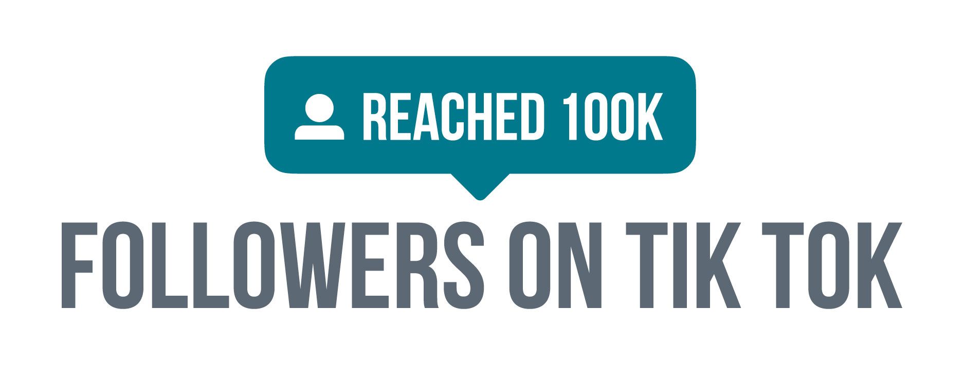 100,000 followers reached on Tik Tok