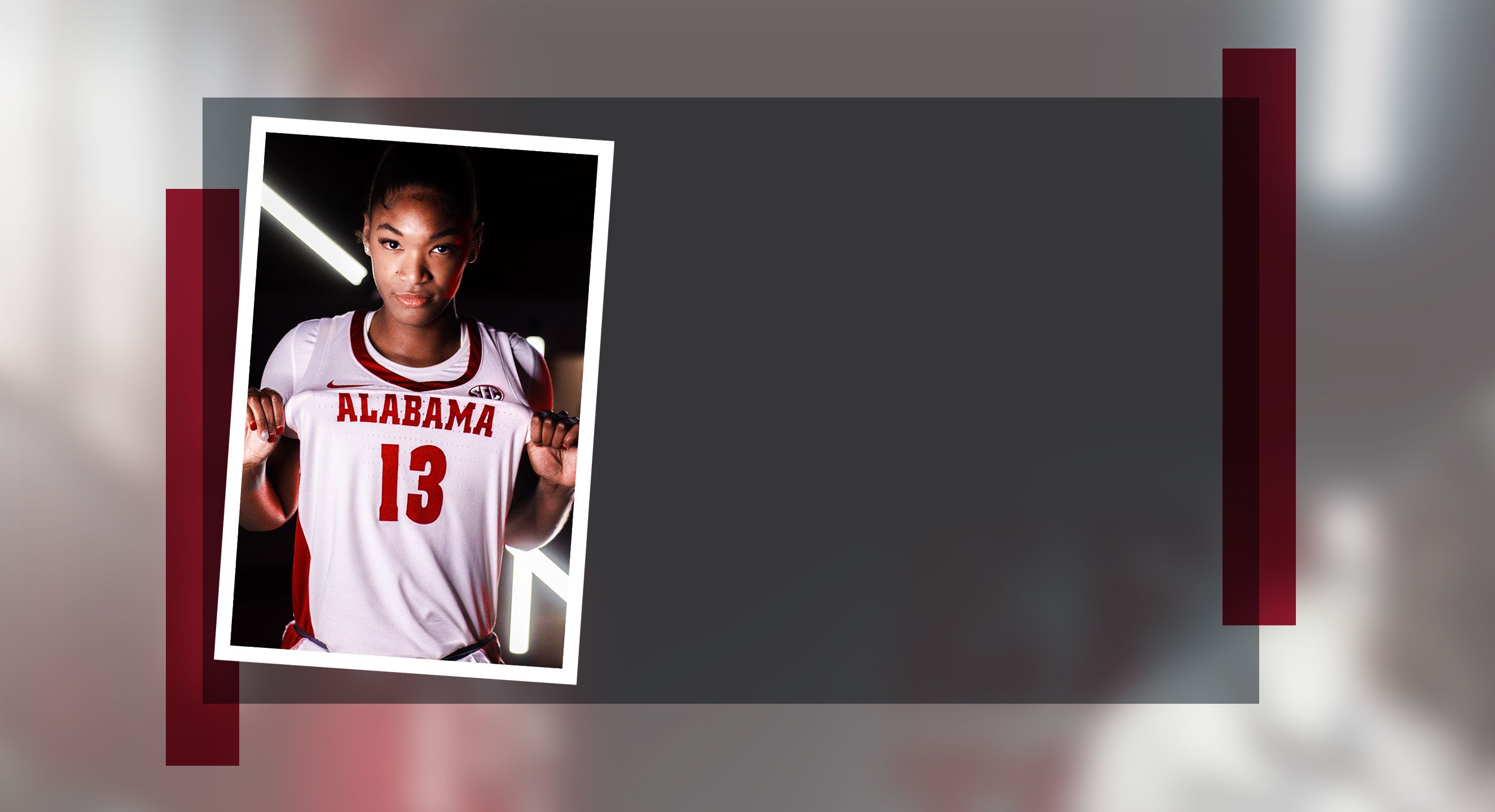 Photo of a female basketball player by Emily Henderson.