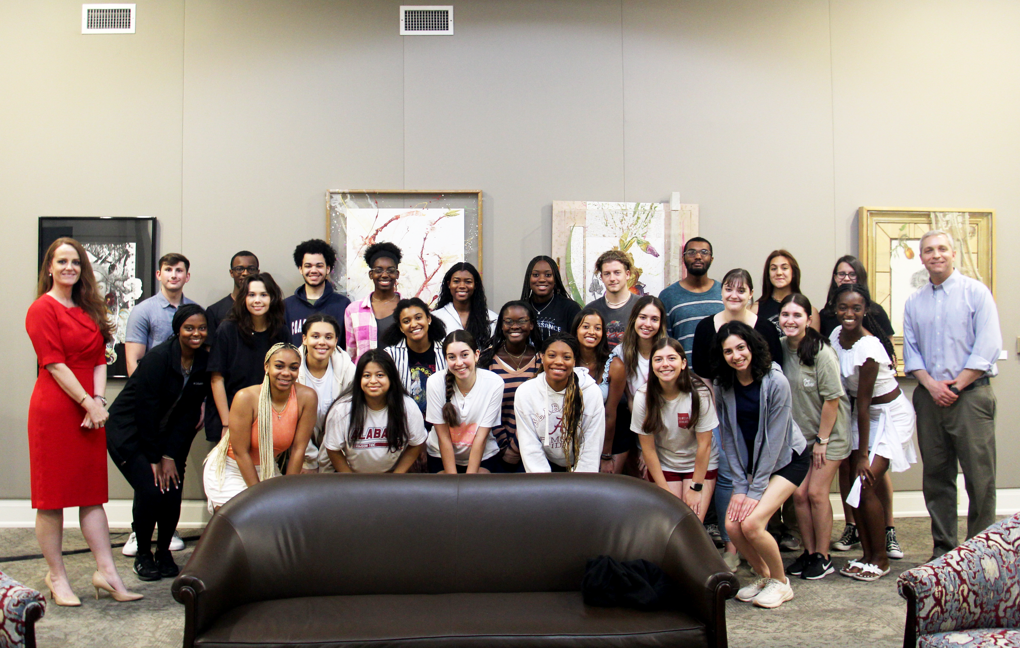 A group photo of Achieve Scholars