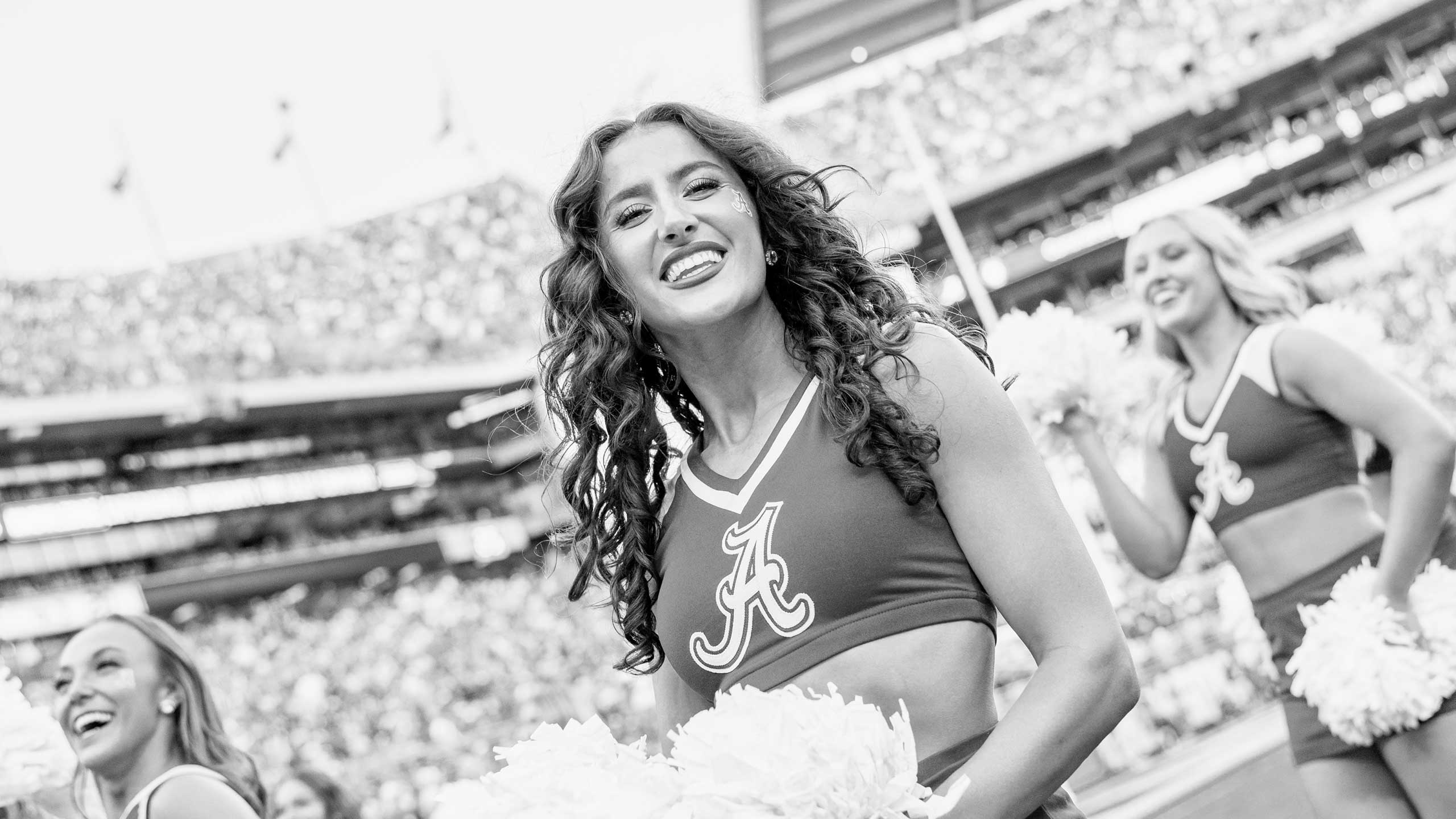 University of Alabama cheerleaders