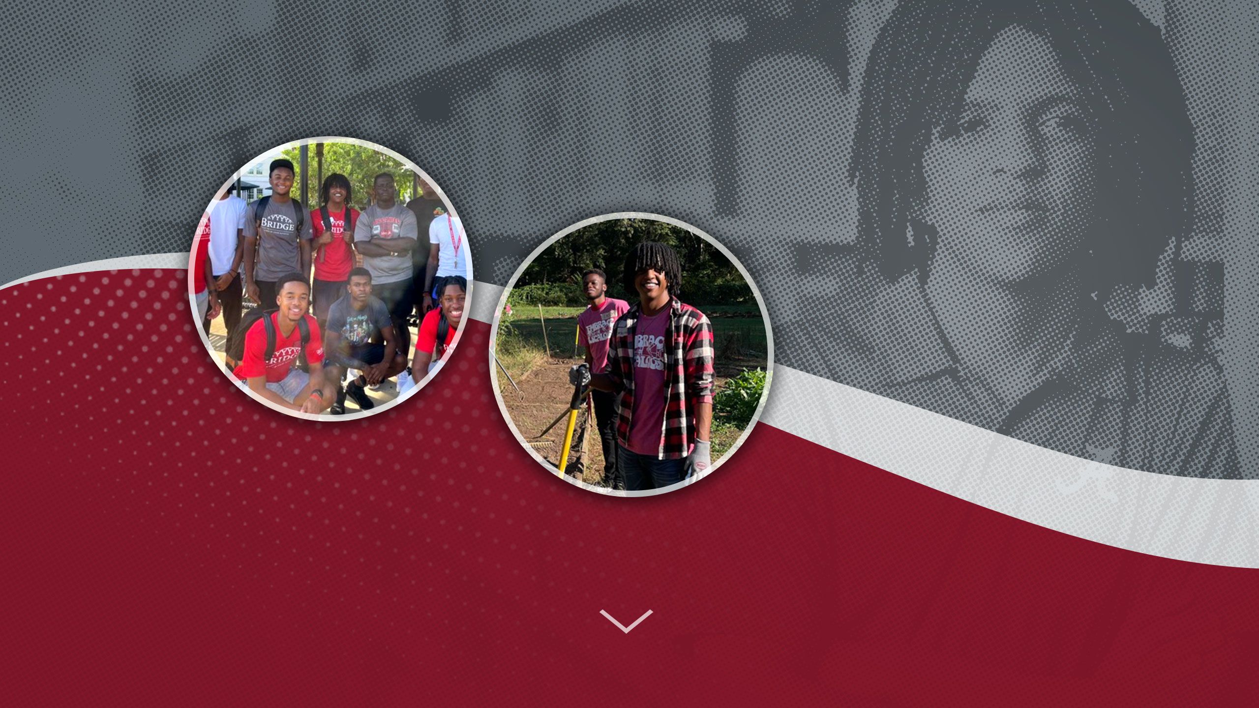 Yonathan Janka working on an outdoor project.