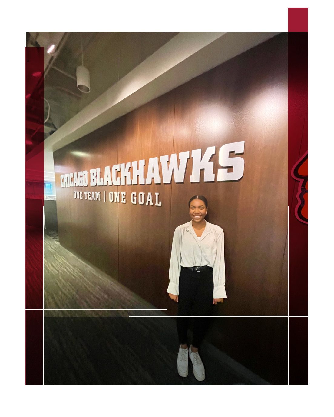 Summer in Chicago Blackhawks headquarters.