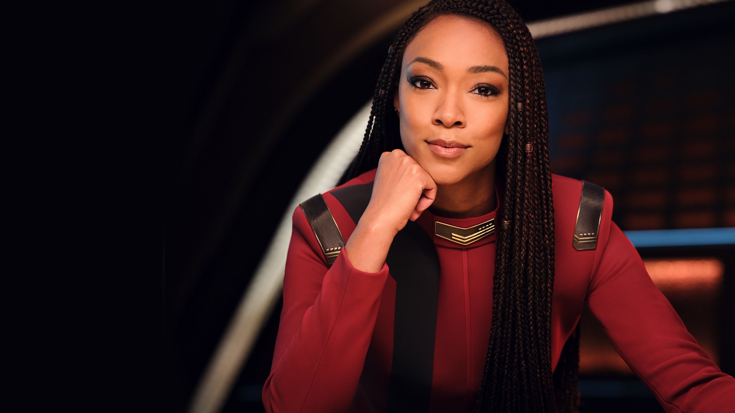 Profile of Sonequa Martin-Green from the Star Trek television series.