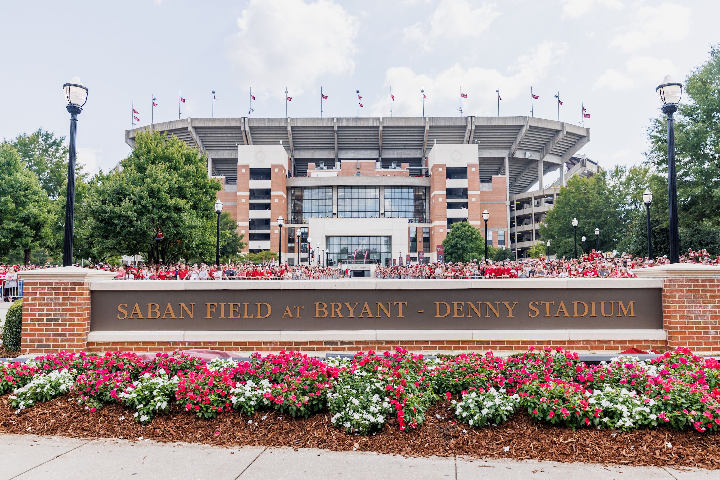 Exterior view of Saban Field at Bryant-Denny Stadium