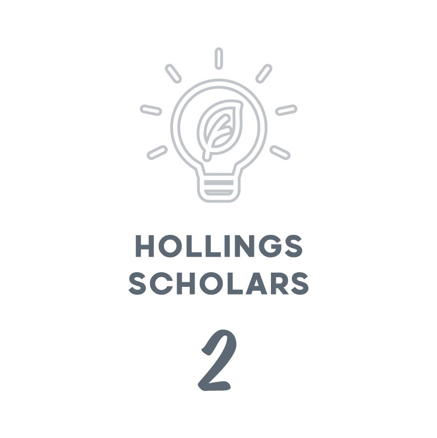 2 Hollings Scholars